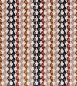 Arenal Fabric by Camengo Terracotta