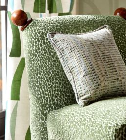 Aria Fabric by Harlequin Rosewood/Pistachio