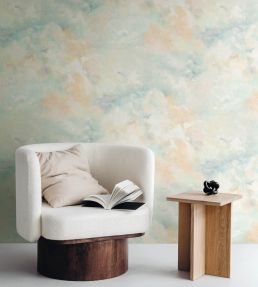 Aria Wallpaper by Jannelli&Volpi Blue