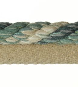 Arlington Rope Flanged Trimming by Colefax and Fowler Aqua