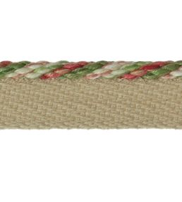 Arlington Small Rope Trimming by Colefax and Fowler Pink/Green