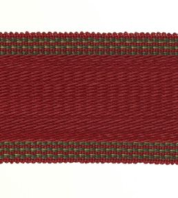 Arlington Wide Braid Trimming by Colefax and Fowler Red/Green