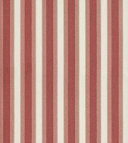 Arlo Stripe Wallpaper by Scalamandre Cherry