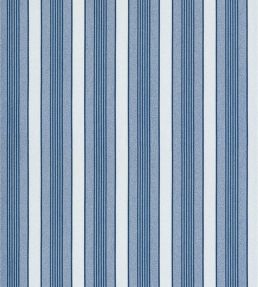Arlo Stripe Wallpaper by Scalamandre Cobalt