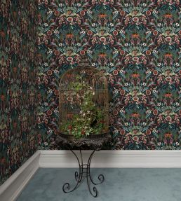 Arlon Wallpaper by Rebel Walls Teal