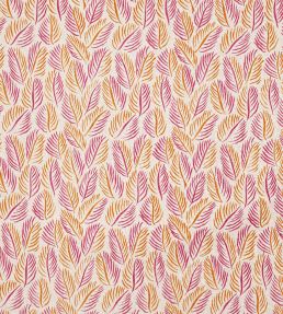 Armature Feuilles Fabric by Christopher Farr Cloth Hot Pink