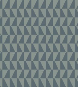 Trapez Wallpaper by Borastapeter Dusk Green