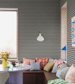 Trapez Wallpaper by Borastapeter Monochrome