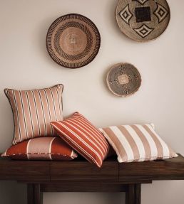 Aron Cushion 50 x 50cm by Romo Buxton Blue