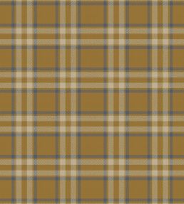 Arran Check Fabric by Arley House Dijon