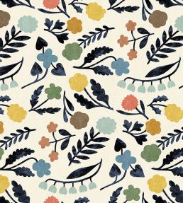 Array Wallpaper by Christopher Farr Cloth Cobalt