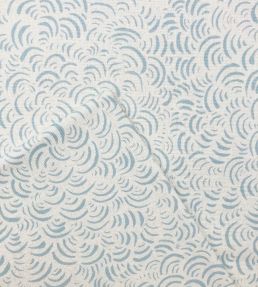 Arrowan Fabric by Kate Medlicott Cloudy Blue
