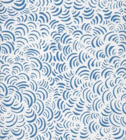 Arrowan Fabric by Kate Medlicott Ocean