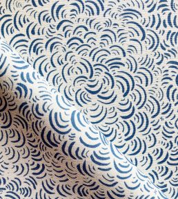 Arrowan Fabric by Kate Medlicott Ocean