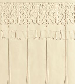 Art Nouveau Dado Wallpaper by Lincrusta Paintable