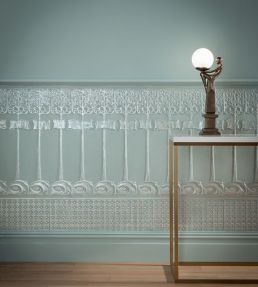 Art Nouveau Dado Wallpaper by Lincrusta Paintable
