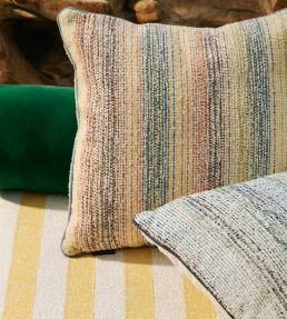Arta Outdoor Fabric by Christopher Farr Cloth Azzurro