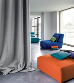 Arthur's Seat Fabric by Casamance Burnt Orange