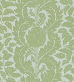 Artichoke Wallpaper by Langelid Von Bromssen Garden Green