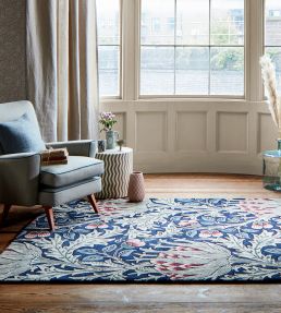 Morris & Co Artichoke rug Mineral 127108-140200-US Mineral