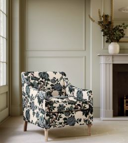 Artissima Fabric by James Hare Blue Green