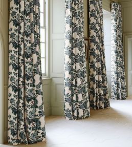 Artissima Fabric by James Hare Blue Green