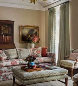 Artissima Fabric by James Hare Coral Sky