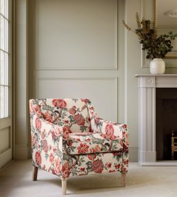 Artissima Fabric by James Hare Coral Sky