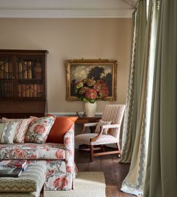 Artissima Fabric by James Hare Coral Sky