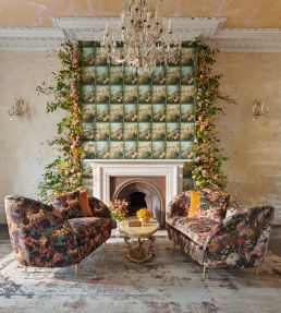Artus Wallpaper by Clarke & Clarke Forest