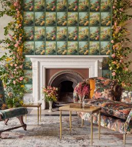 Artus Wallpaper by Clarke & Clarke Forest