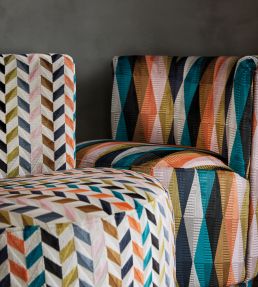 Arzu Fabric by Romo Mandarin