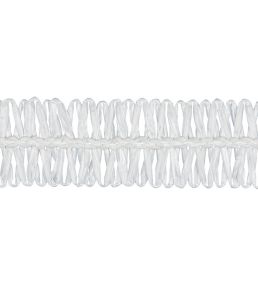 Asara Raffia Braid 33mm Trimming by Houles Blanc