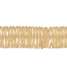 Asara Raffia Braid 33mm Trimming by Houles Creme