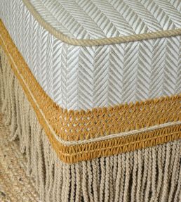 Asara Raffia Braid 60mm Trimming by Houles Brun