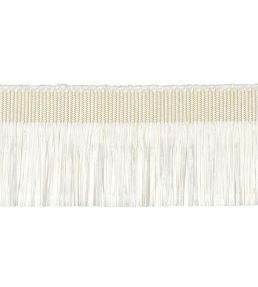 Asara Raffia Fringe 40mm Trimming by Houles Blanc