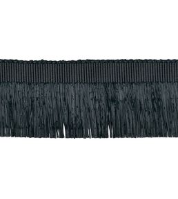 Asara Raffia Fringe 40mm Trimming by Houles Noir