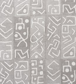 Ashanti Fabric by Andrew Martin Smoke