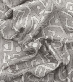 Ashanti Fabric by Andrew Martin Smoke