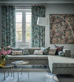 Ashbrook Velvet Fabric by Studio G Midnight