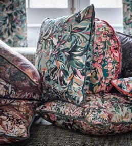 Ashbrook Velvet Fabric by Studio G Midnight
