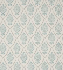 Ashburn Fabric by Colefax and Fowler Aqua