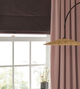 Ashdown Fabric by Clarke & Clarke Mulberry