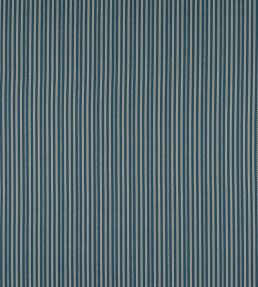 Asher Stripe Fabric by Jane Churchill Indigo
