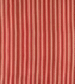 Asher Stripe Fabric by Jane Churchill Red