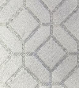Lanark Fabric by Ashley Wilde Platinum