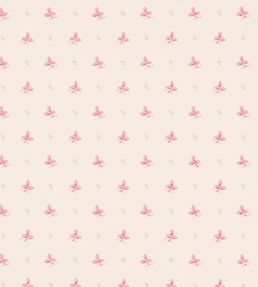 Ashling Wallpaper by Colefax and Fowler Raspberry