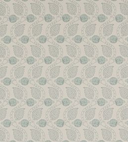 Ashmead Wallpaper by Colefax and Fowler Aqua