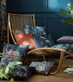 Aspen Fabric by Ashley Wilde Rust
