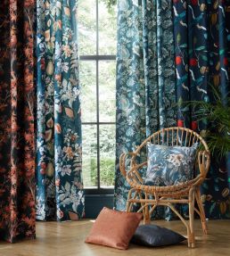 Aspen Fabric by Ashley Wilde Rust